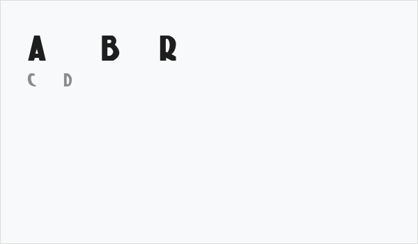 AmsterdamBridge-Regular Business Card