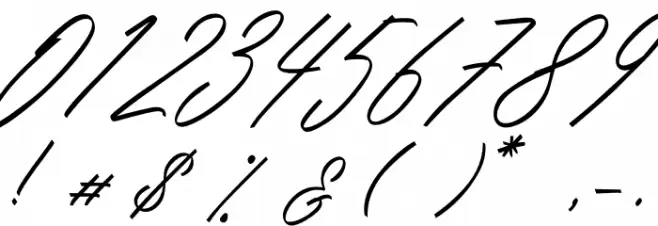 Amsterday Signature फ़ॉन्ट अन्य घर का काम