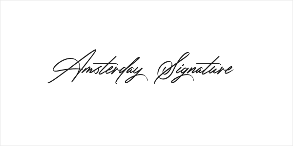 Amsterday Signature Logo