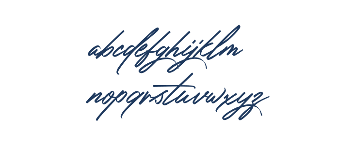 Amsterday Signature Lowercase