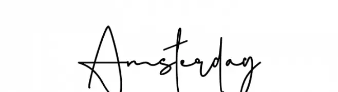 Amsterday  Fuentes Gratis Descargar