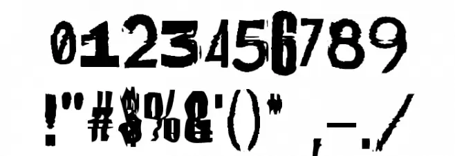 AmsterdrumGrotesk-NormalRegular Font OTHER CHARS