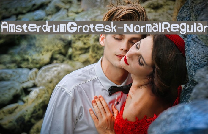 AmsterdrumGrotesk-NormalRegular Example 3