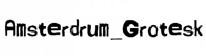 Amsterdrum_Grotesk  Fuentes Gratis Descargar