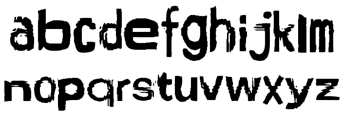 Amsterdrum_Grotesk Schriftart Kleinbuchstaben