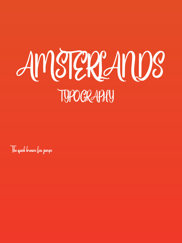 Amsterlands Poster