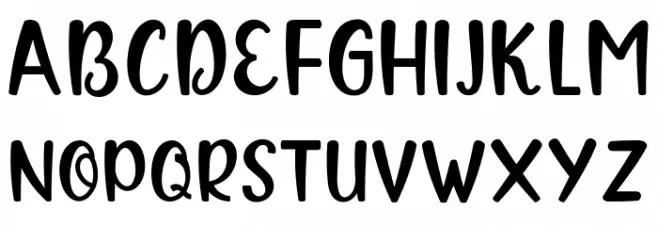 Amsteroid Space フォント 大文字