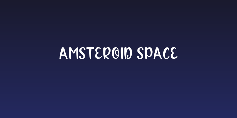 Amsteroid Space Social Header