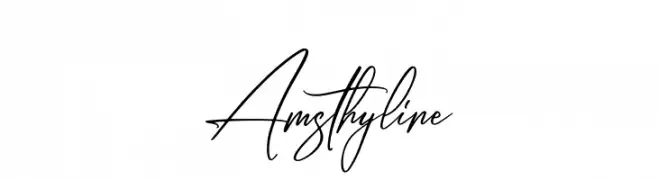 Amsthyline  baixar fontes gratis