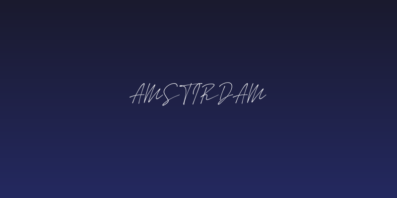 Amstirdam Social Header