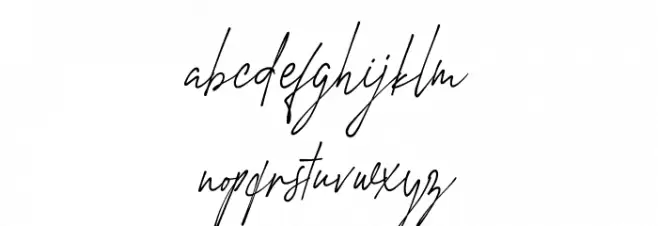 Amstirdam Font LOWERCASE