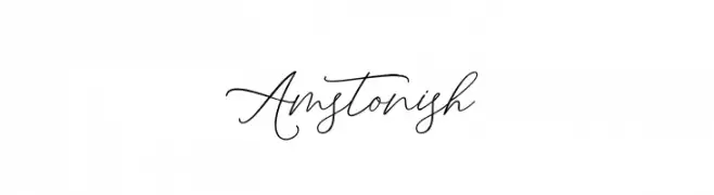 Amstonish  baixar fontes gratis