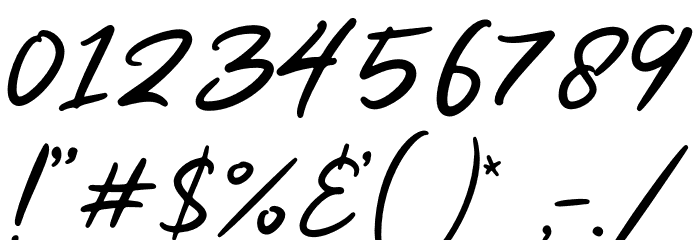 Amstrike Font OTHER CHARS