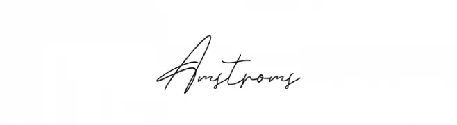 Amstroms  font caratteri gratis