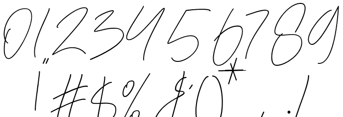 Amstroms Font OTHER CHARS