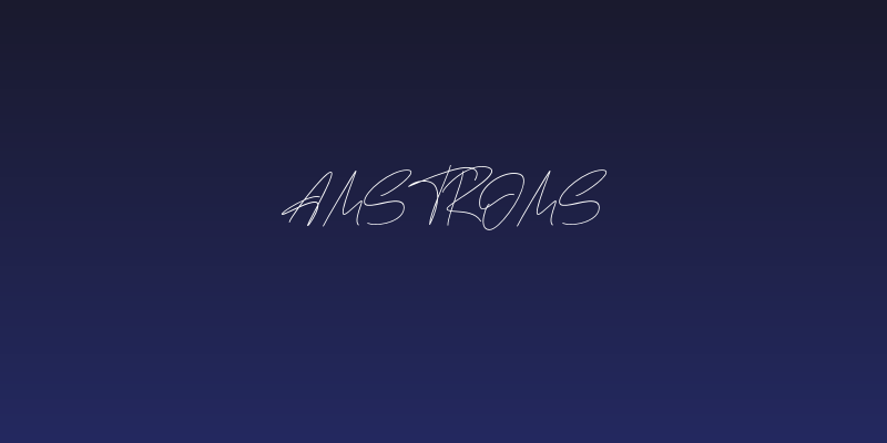 Amstroms Social Header