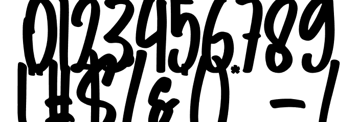 Amsyong Font OTHER CHARS