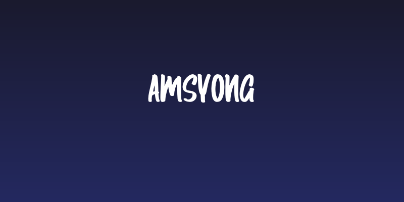 Amsyong Social Header