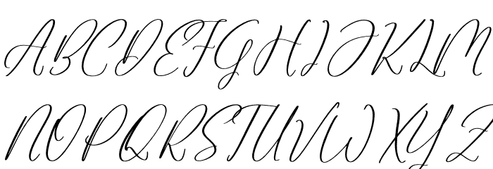 Amtalesh Yolanida Font UPPERCASE