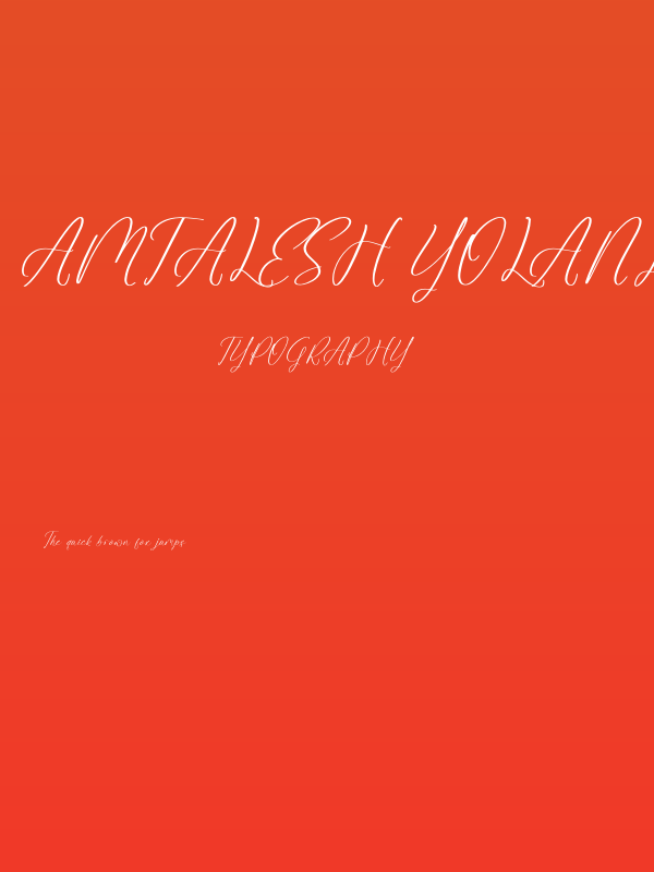 Amtalesh Yolanida Poster