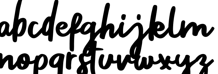 Amtera Font LOWERCASE