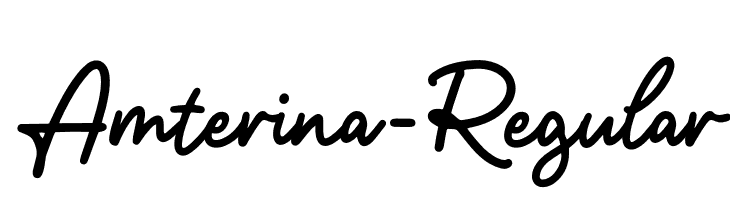 Amterina-Regular  لخطوط تنزيل