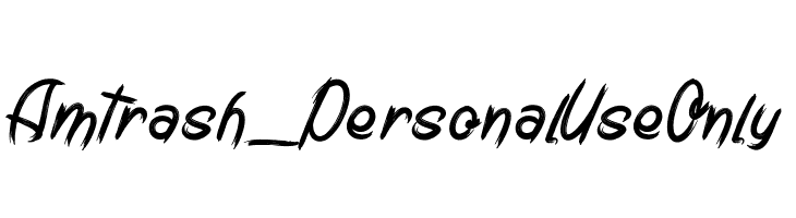 Amtrash_PersonalUseOnly  لخطوط تنزيل