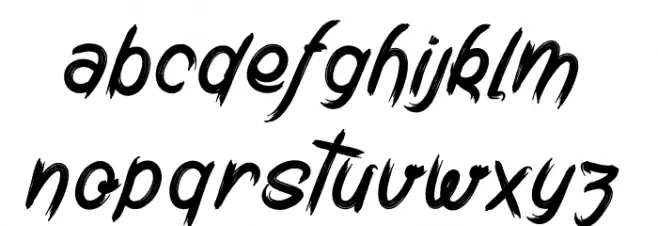 Amtrash_PersonalUseOnly Caratteri MINUSCOLO