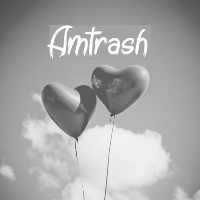 Amtrash Font examples