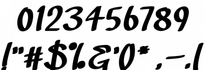 Amuba FREE Schriftart Anderer Schreiben