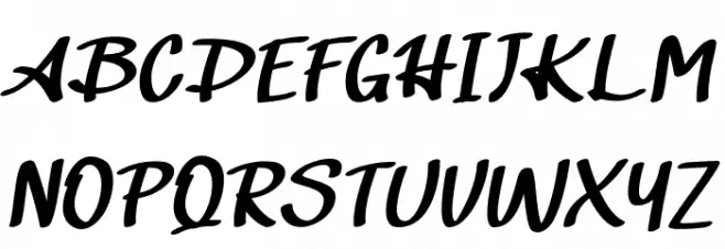 Amuba FREE Schriftart Gro&szlig;