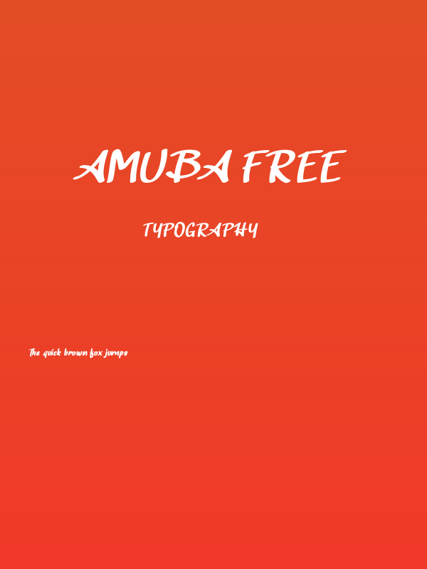 Amuba FREE Poster