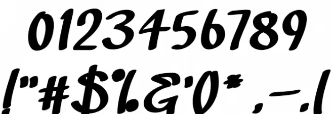 AmubaFREE फ़ॉन्ट अन्य घर का काम