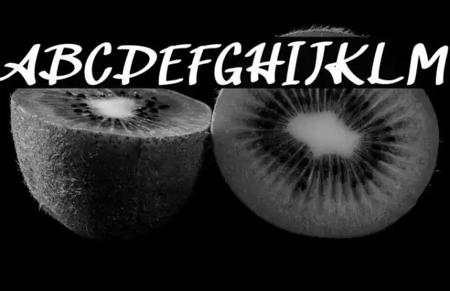 AmubaFREE फ़ॉन्ट examples