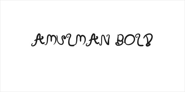 Amulman Bold Logo