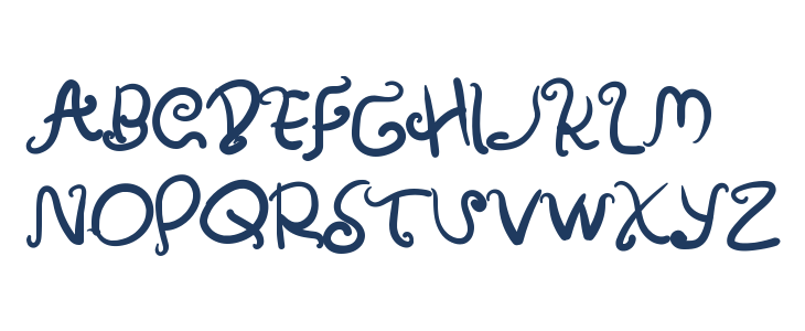 Amulman Bold Lowercase