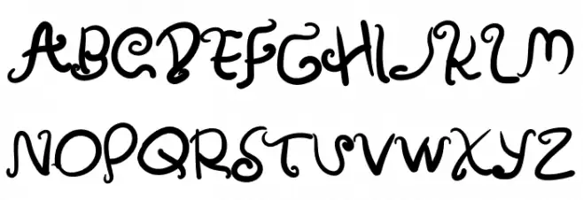 Amulman Bold Font Litere mari