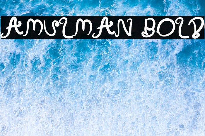 Amulman Bold Example 2