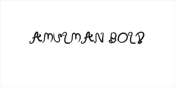 Amulman Bold Logo