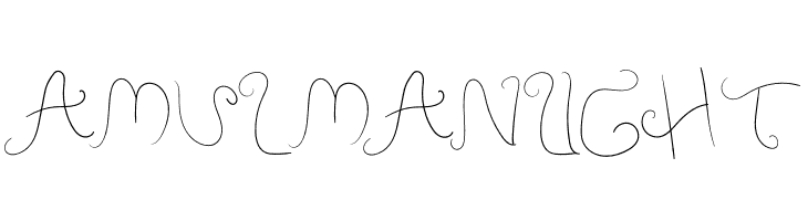 Amulman Light  Fuentes Gratis Descargar