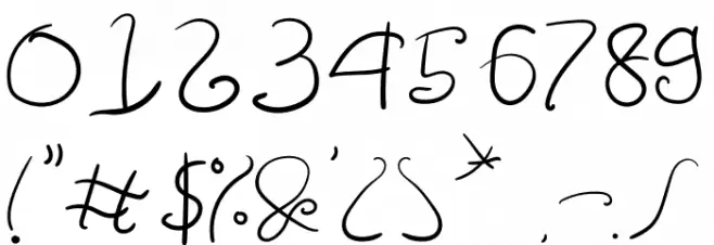 Amulman Font OTHER CHARS