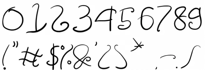 Amulman Font OTHER CHARS