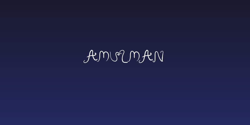 Amulman Social Header