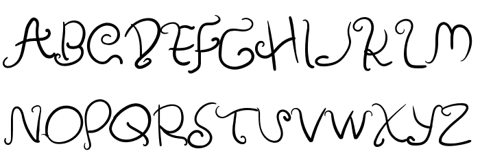 Amulman Font LOWERCASE