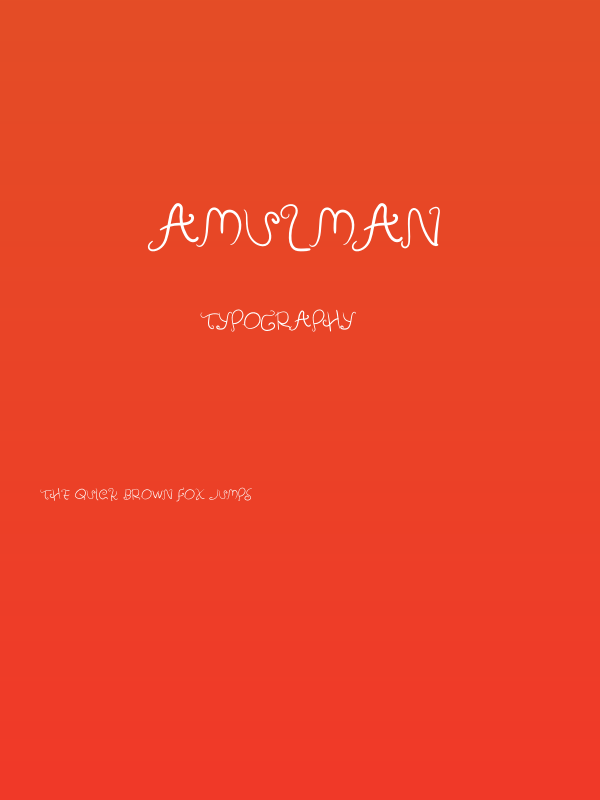 Amulman Poster