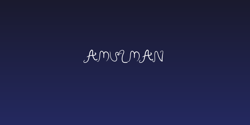 Amulman Social Header