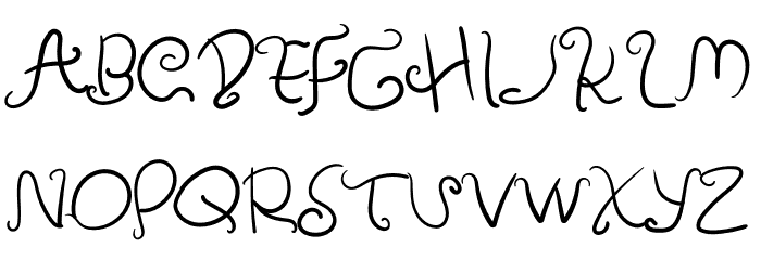Amulman Font LOWERCASE