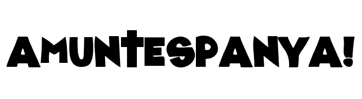 Amunt Espanya!  Descarca Fonturi Gratis