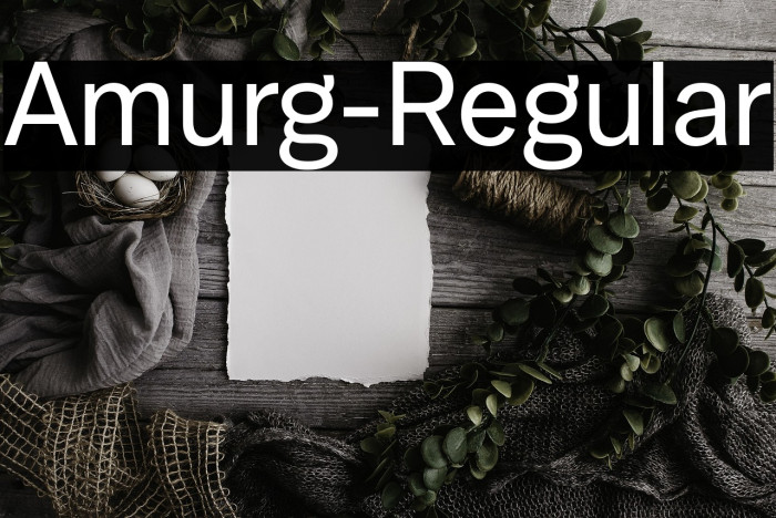 Amurg-Regular Example 2