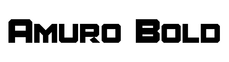 Amuro Bold Font